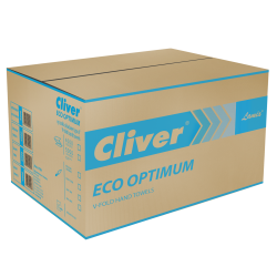 Ręcznik papierowy składany ECO OPTIMUM V (ZZ) 4000 szt. zielony / karton