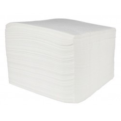 Serwetki papierowe białe 33x33 cm a500 składane 1/4